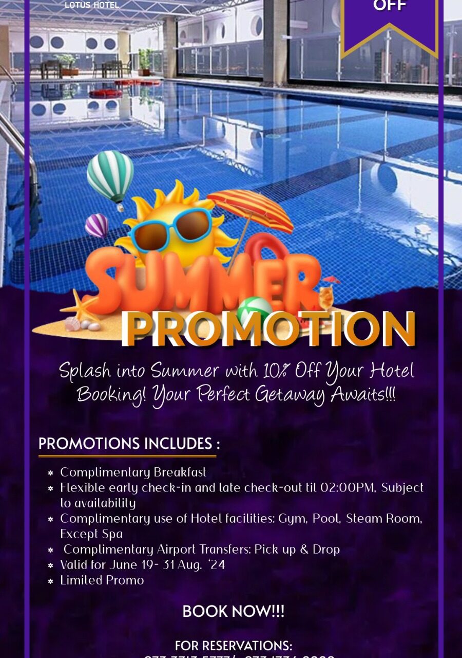 Summer Promo - 10% Off